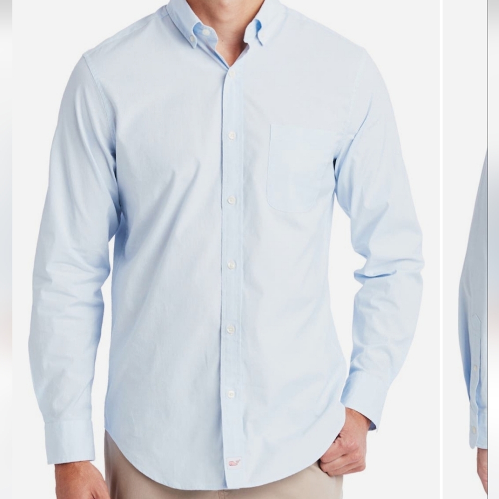 NWT Vineyard Vines Men's Stretch Cotton Regular Fit Sport Shirt Size Small